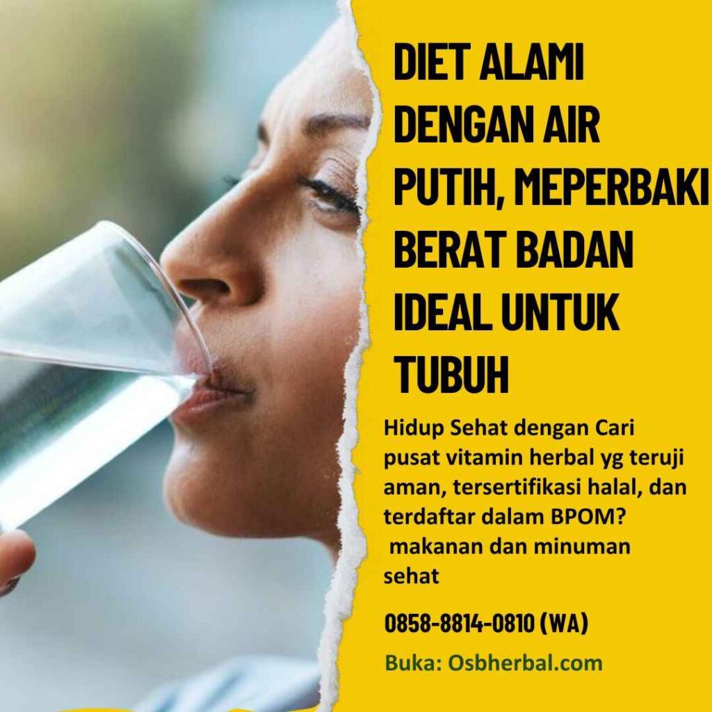 Diet Alami Dengan Air Putih