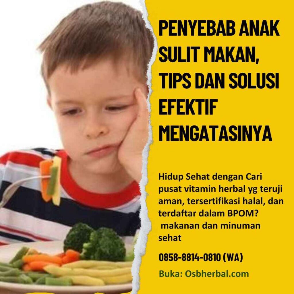 Penyebab Anak Sulit Makan