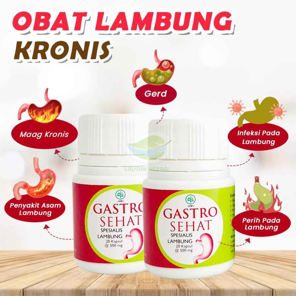 Obat Herbal Maag Gerd - Gastro By Lautan Herbal