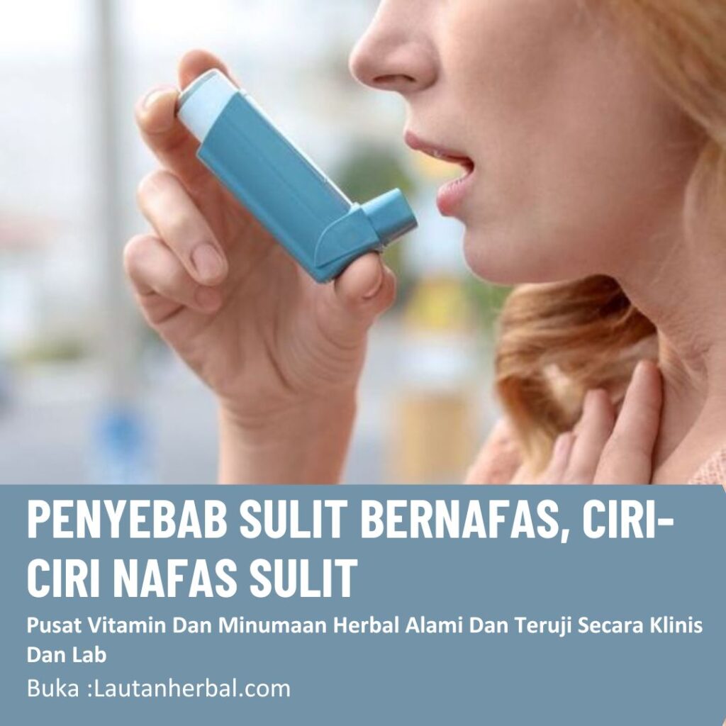 Penyebab Sulit Bernafas, Ciri-Ciri Nafas Sulit, Cara Meredakan